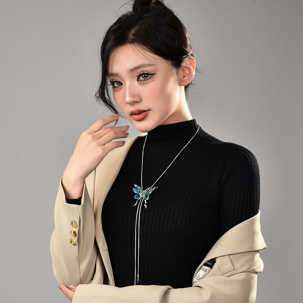 Layered Ear™ Butterfly Necklace