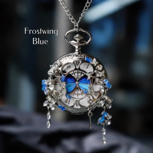 Butterfly Pocket Watch