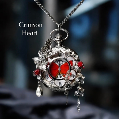 Butterfly Pocket Watch