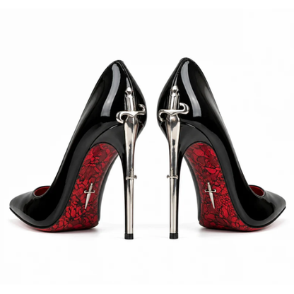 Midnight High Heels