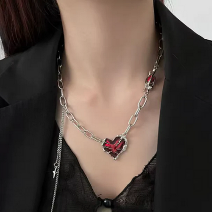 Layered Ear™ Twilight Rose Necklace