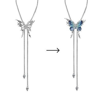 Layered Ear™ Butterfly Necklace