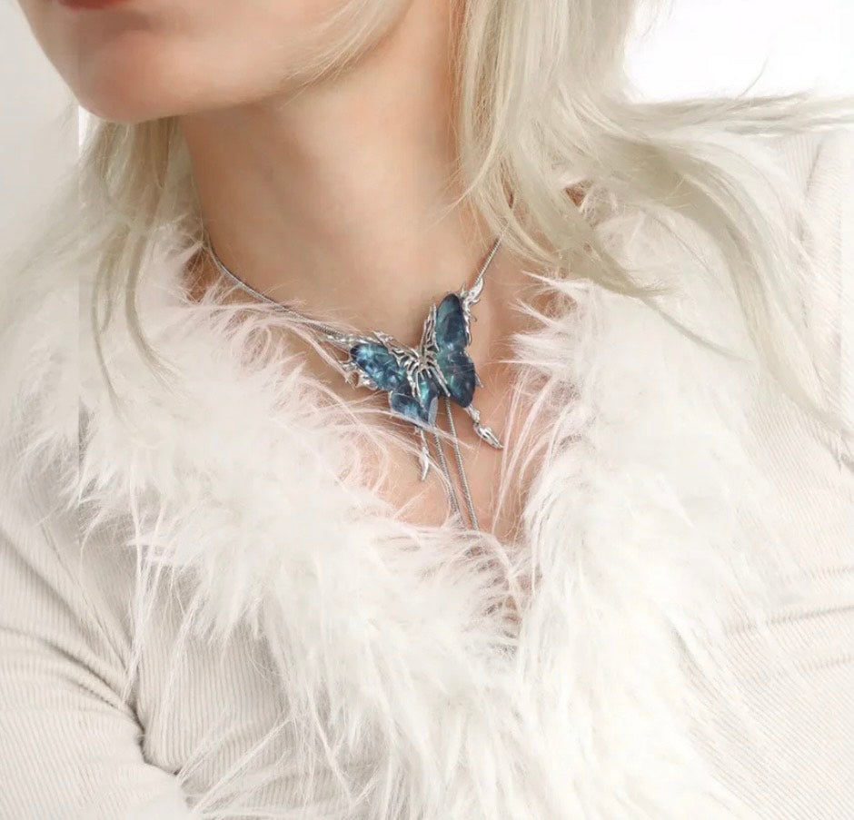 Layered Ear™ Butterfly Necklace