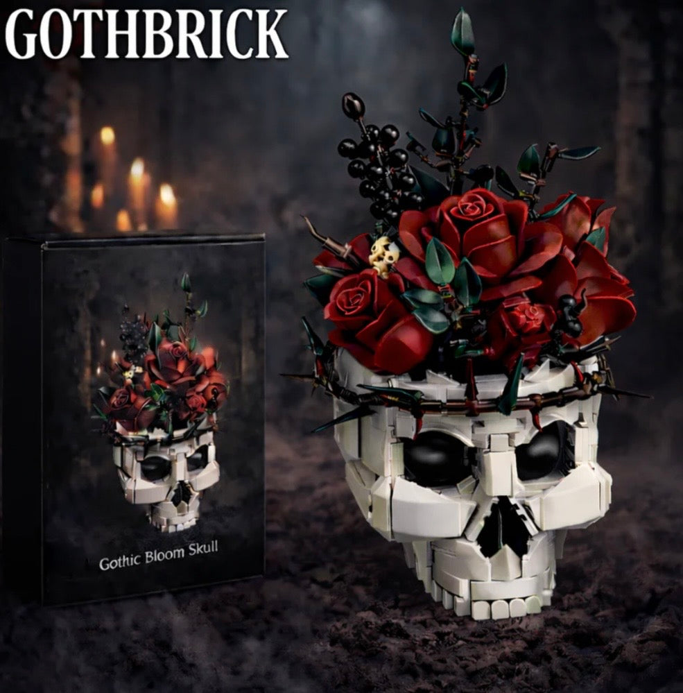 Goth Bricks Skull Set