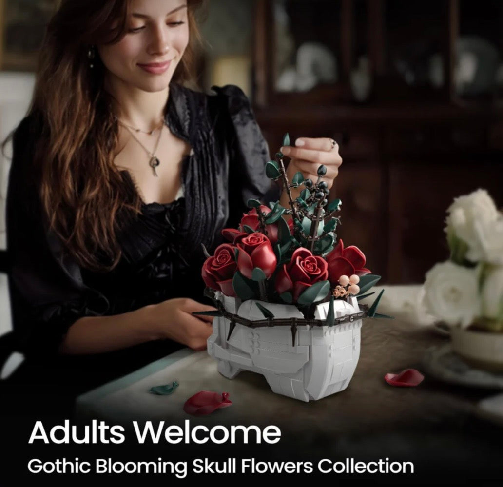 Goth Bricks Skull Set